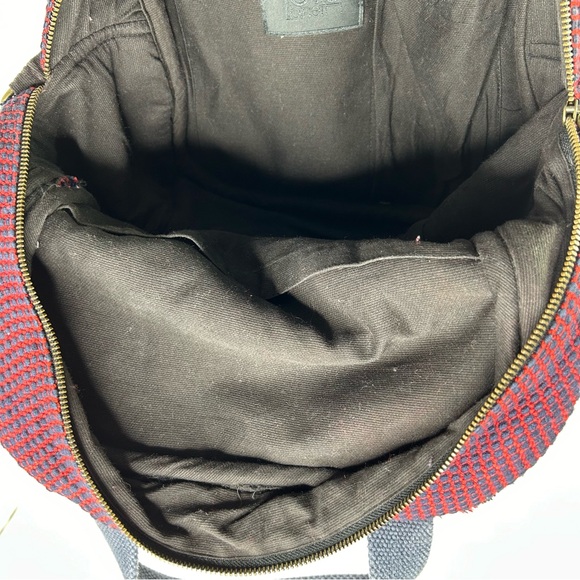 Love Binetti Joan Jett Striped Tote Bag, Missing Shoulder Strap & Zipper Pull - Picture 5 of 8